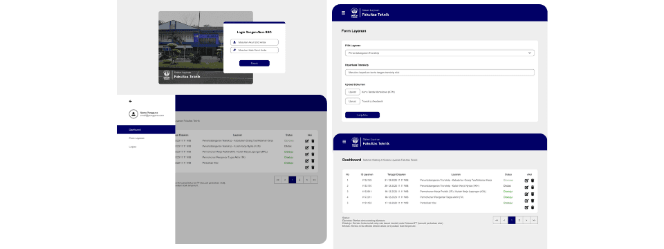 Faculty Administration Website