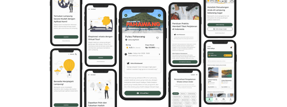 SiHelau - Sustainable Lampung Tourism App