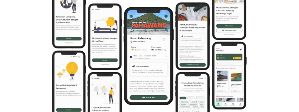 SiHelau - Sustainable Lampung Tourism App